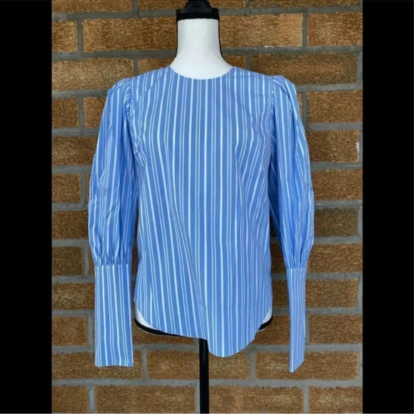 Veronica Beard Clarke Puff Sleeve Blouse NWT
size 2 - Picture 5 of 15